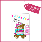 1 Christmas vibes card little bear