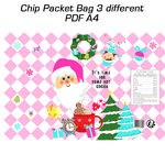 4 Chip bags vibes christmas tree christmas elf