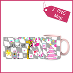 1 CHRISTMAS printable mug sublimation envelope