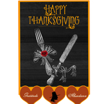 4Thanksgiving flag garland banner