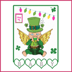 4 High chair garland baby one ST PATRICKs