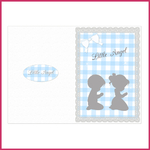 5 cards happy birthday baby shower baptism thank you card