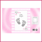 5 PINK packet chip bag kids boy girl baby shower birtdhay