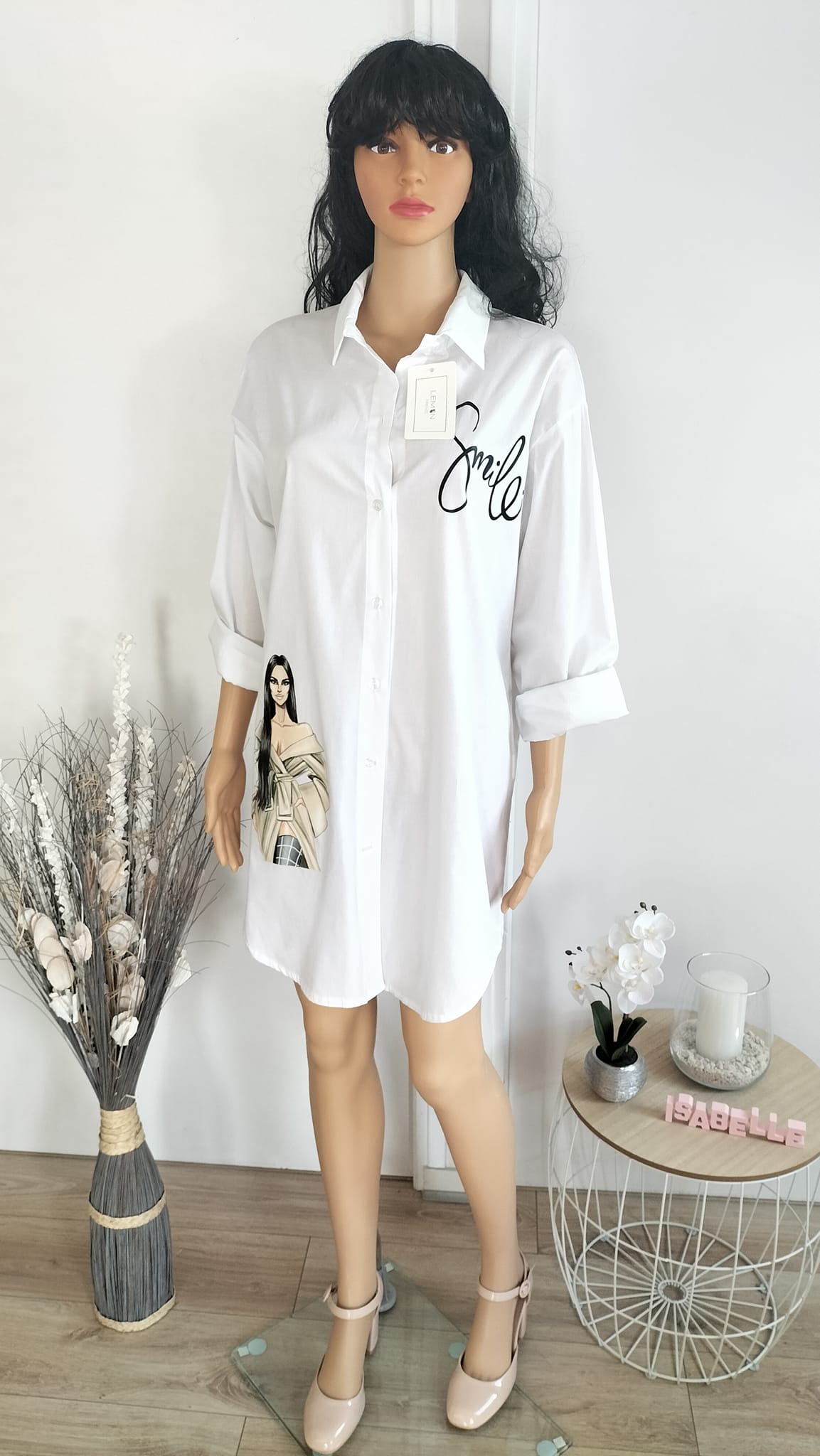 Chemise blanche femme (8)