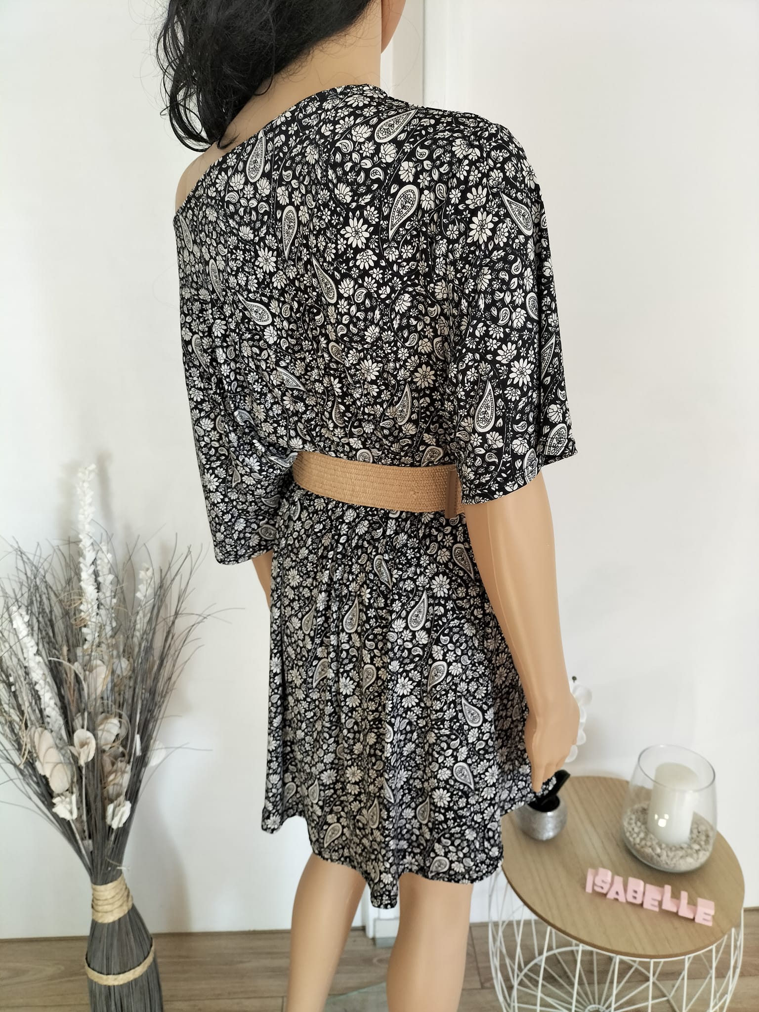 Robe noir et blanche  (3)