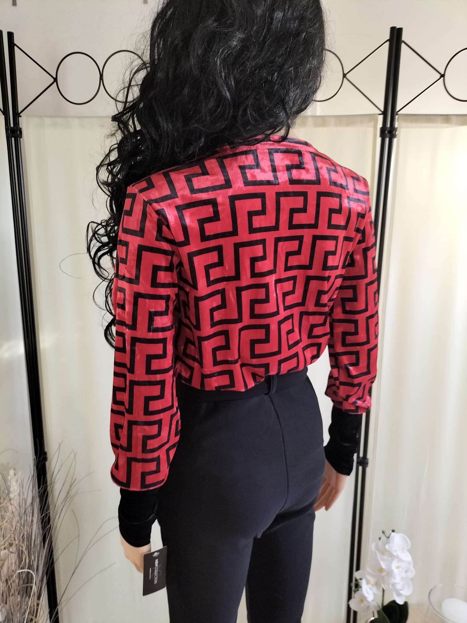 Top rouge et noir  (4)