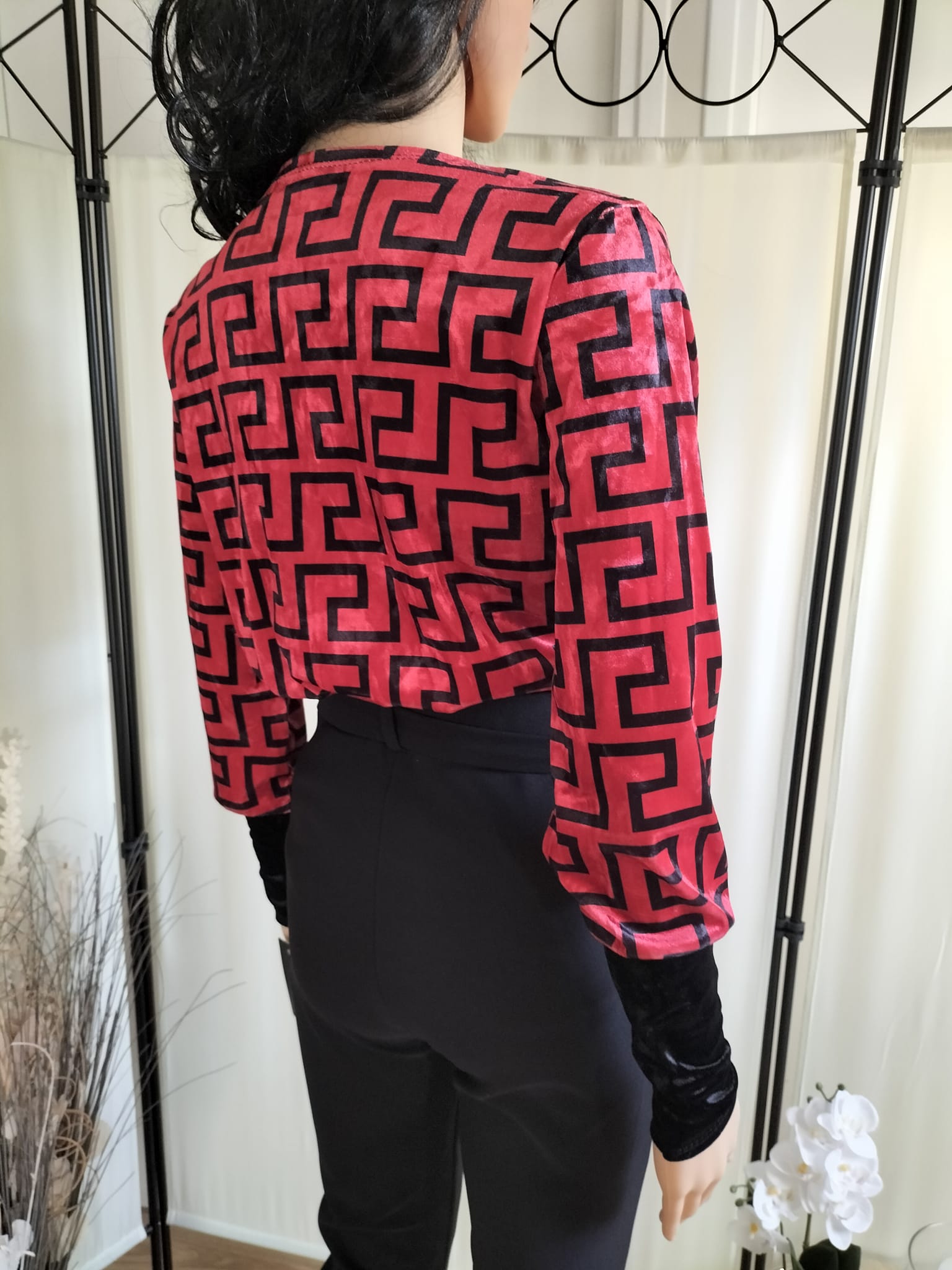 Top rouge et noir  (5)