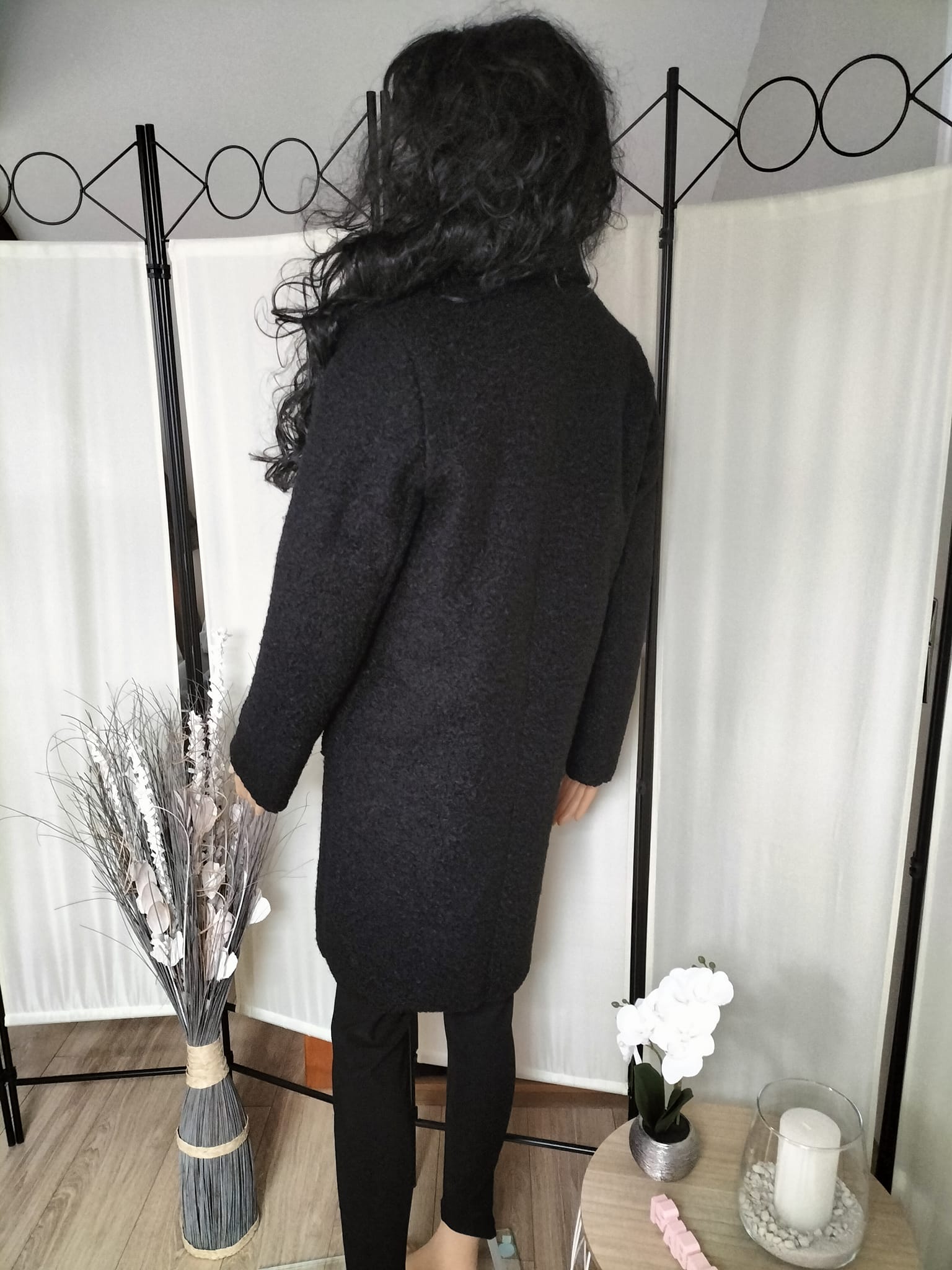 Manteau mi-long noir (2)