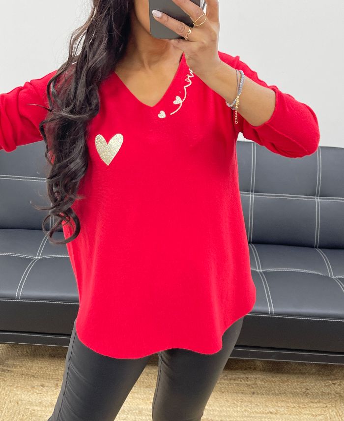 pull-maille-sans-coutures-coeur-love-ah250220-rouge (2)