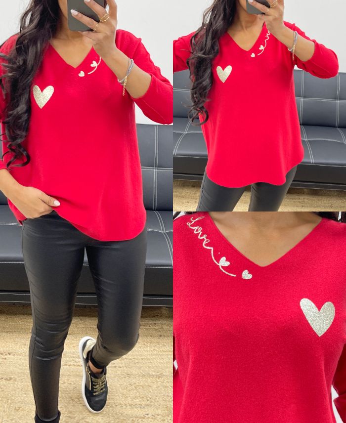 pull-maille-sans-coutures-coeur-love-ah250220-rouge (3)