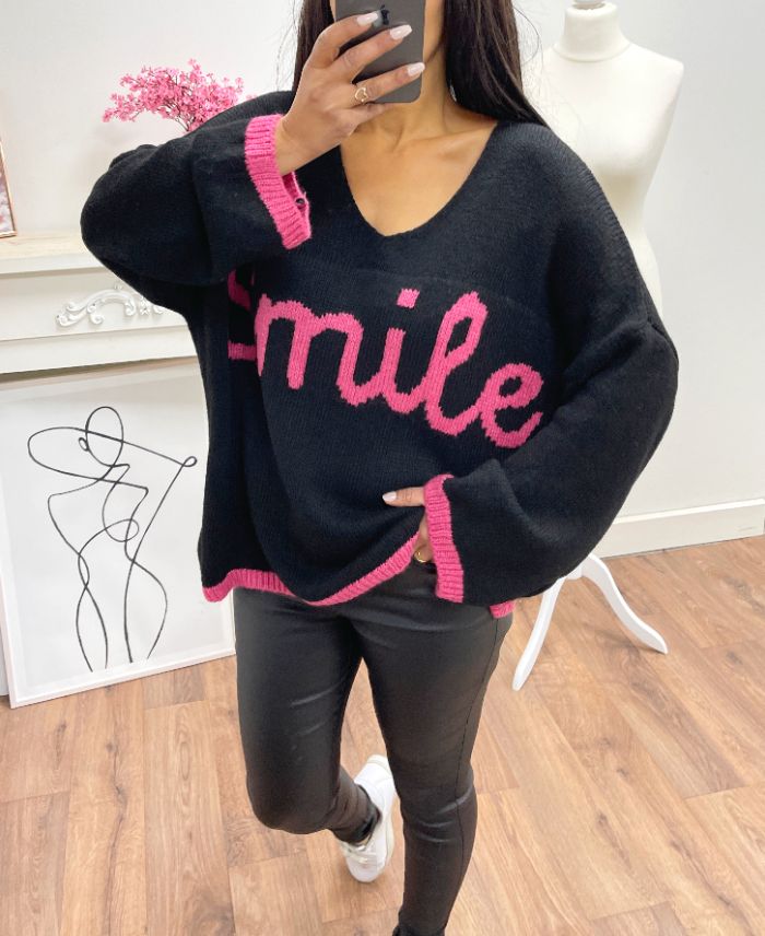 pullover-oversize-smile-ah250560-noir (2)