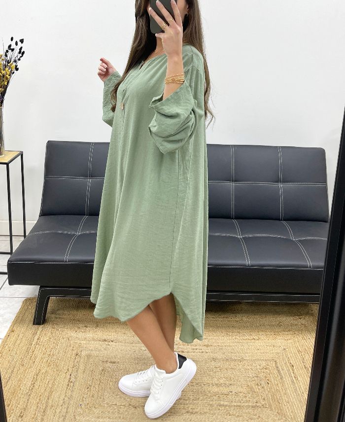 robe-oversize-fluide-viscose-bouton-pe0443-kaki (2)