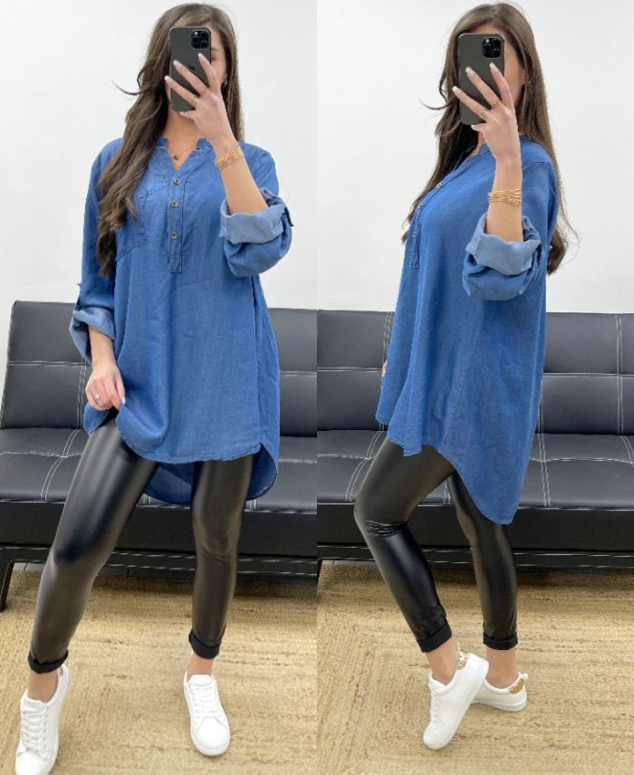 chemisier-oversize-tencel-pe0841-bleu-fonce