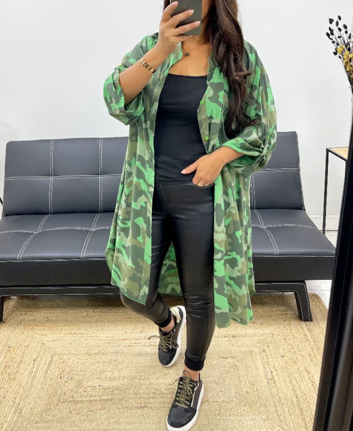 robe-chemise-oversize-camouflage-pe0373-vert