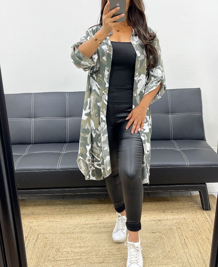 robe-chemise-oversize-camouflage-pe0373-blanc