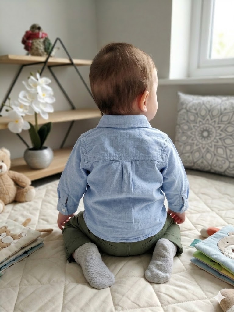 chemise bleu ciel 3 mois