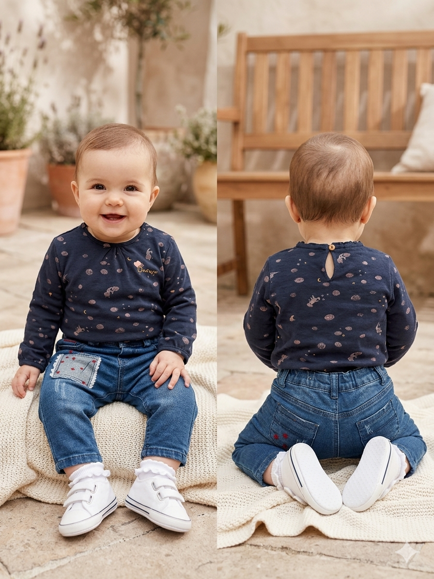 ensemble zara face et dos