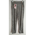 Pantalon beige et vert à carreaux  (1)