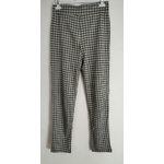 Pantalon beige et vert à carreaux  (2)