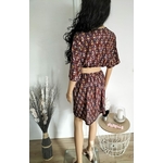 Robe tunique marron (1)