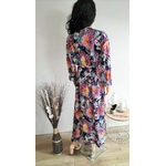 Robe longue imprimé fleuri (2)