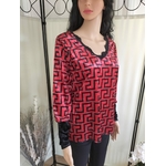 Top rouge et noir  (6)