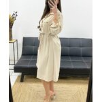 robe-chemise-longue-avec-lien-pe0392-beige (2)