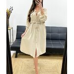 robe-chemise-longue-avec-lien-pe0392-beige (1)