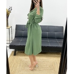 robe-chemise-longue-avec-lien-pe0392-kaki (1)