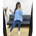 pullover-etoile-pe0317-bleu-ciel