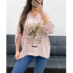 sweat-a-capuche-aigle-effet-metalise-pe0707-rose (2)