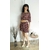 Robe tunique marron (6)