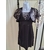 Boléro et robe noire satinée