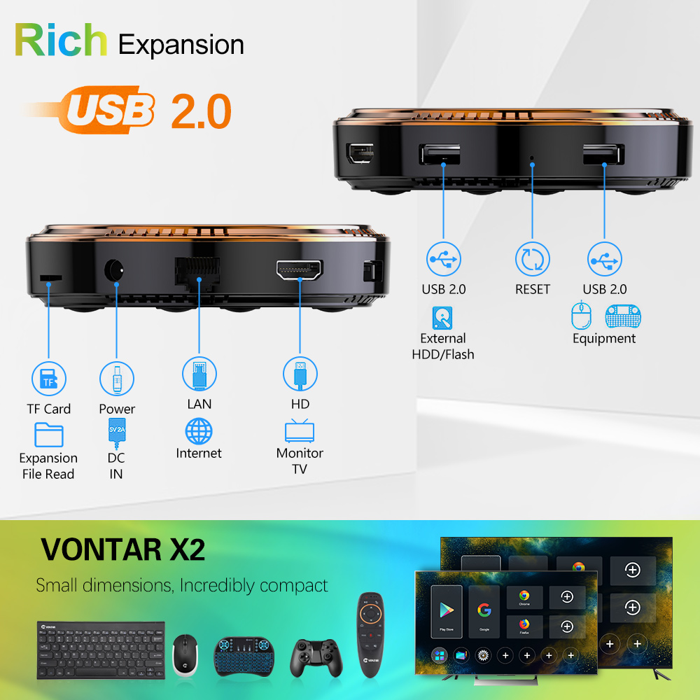 VONTAR-bo-tier-Smart-TV-X2-Amlogic-S905W2-Android-11-4-go-64-go-compatible-AV1