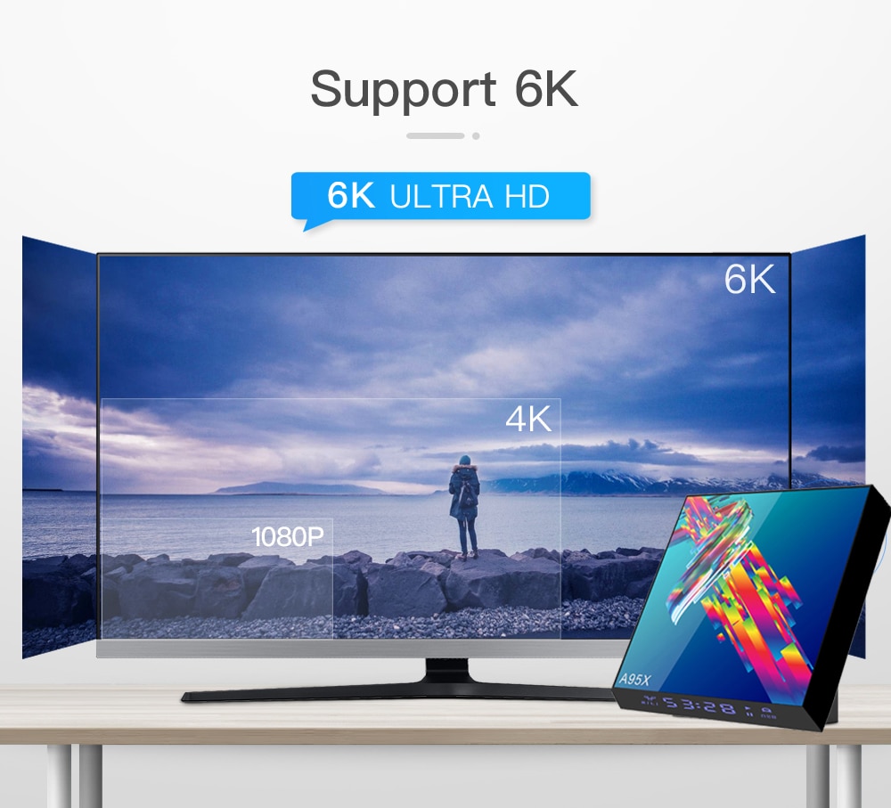 bo tier smart tv a95x r3 plus android 10 quad core 6k 2 go 16 go
