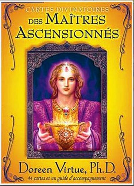 Cartes Divinatoires des Maîtres Ascensionnés ( Coffret avec 44 cartes + Livret )