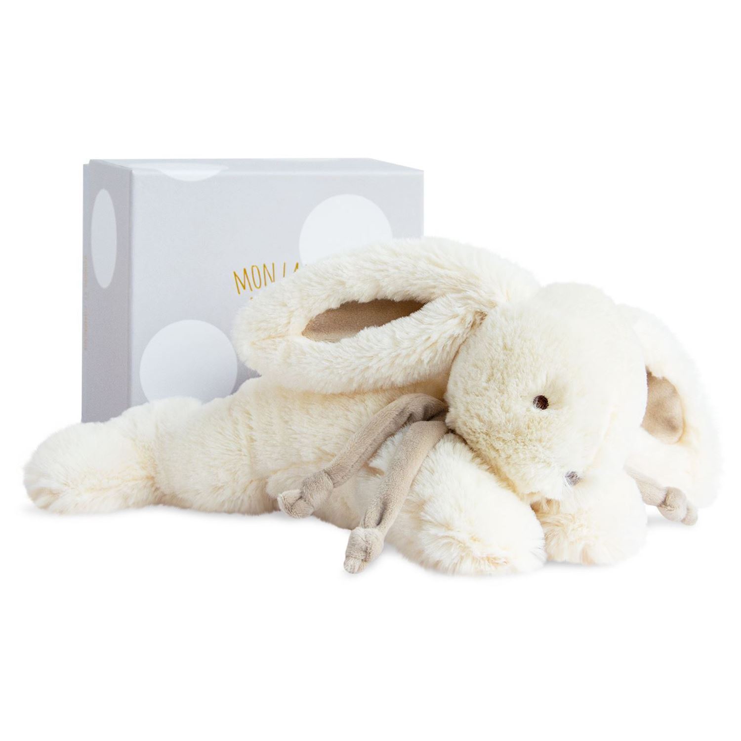 Doudou et Compagnie-Lapin bonbon taupe (1)