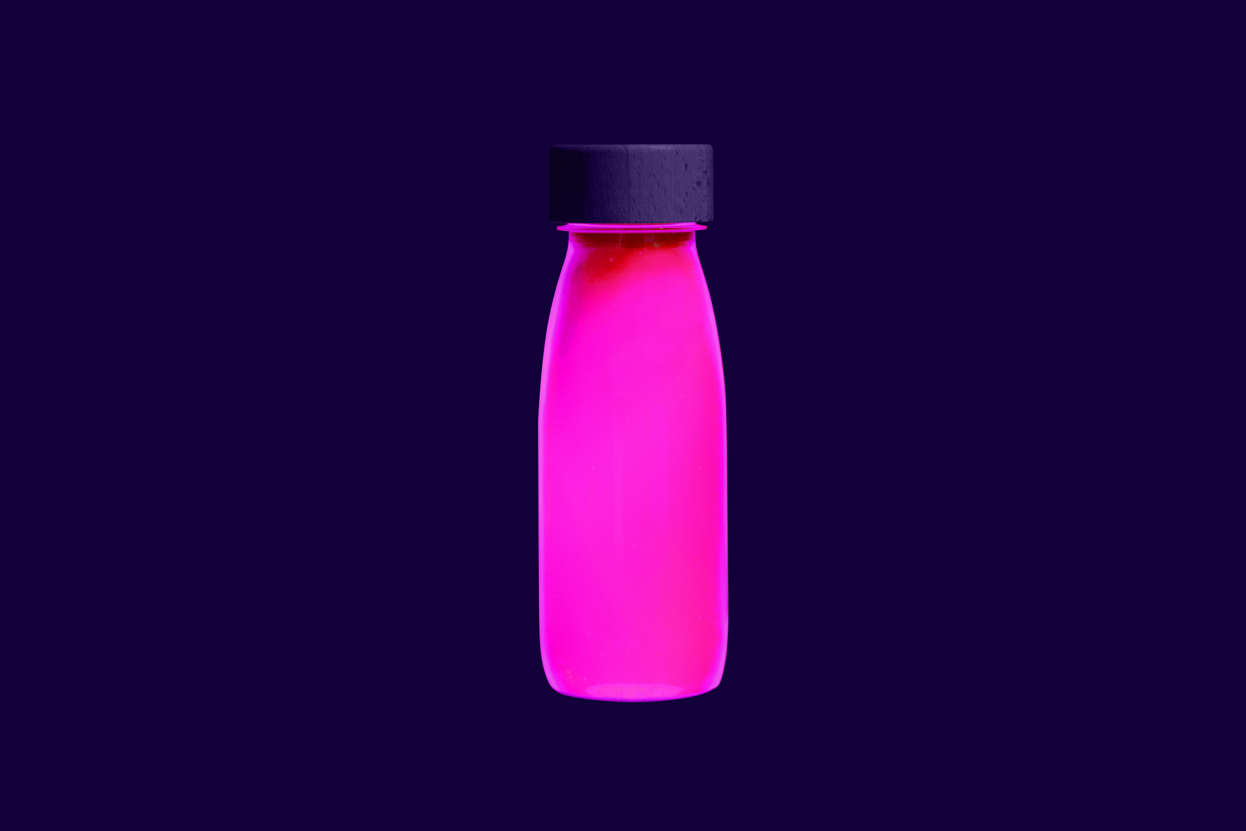 Petit boum - bouteille sensorielle fluo rose  (1)