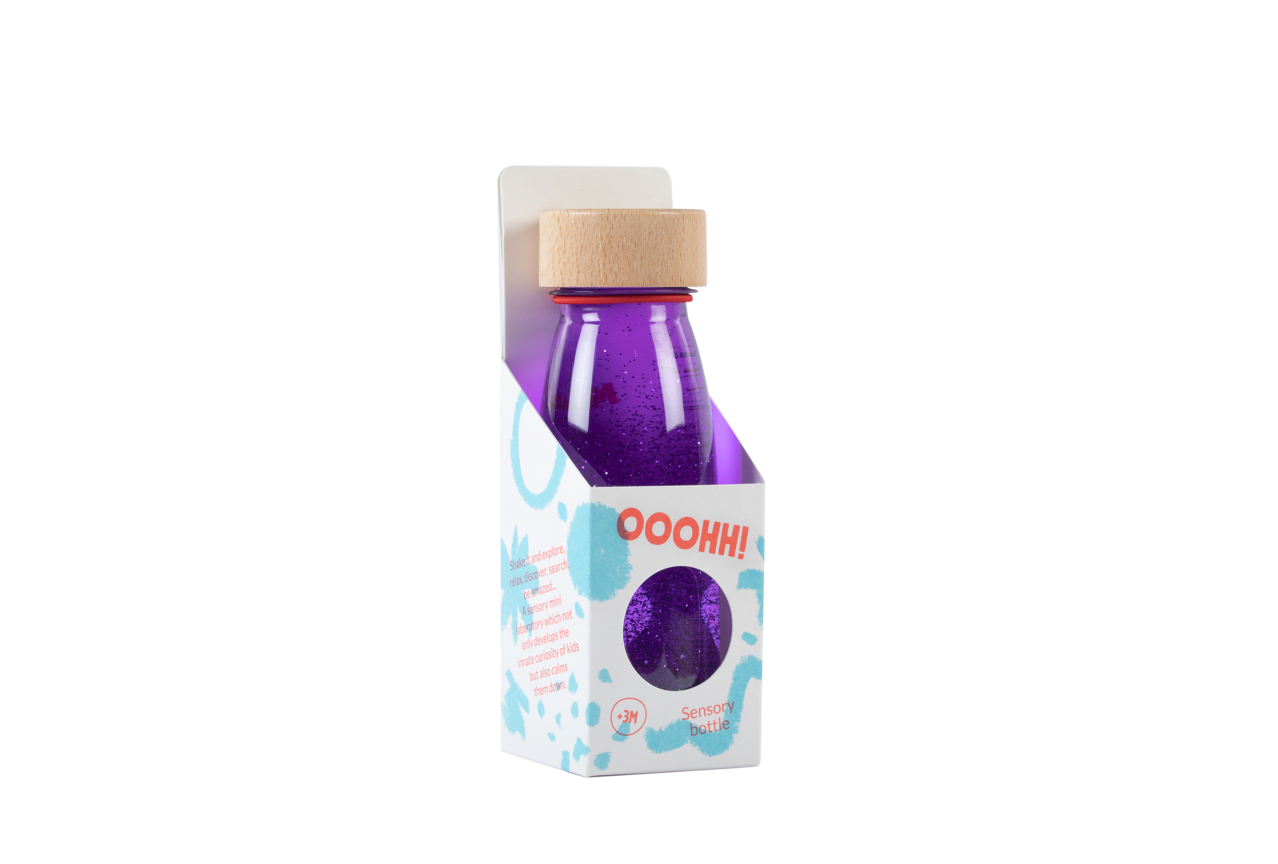 Petit boum - bouteille sensorielle violet (2)