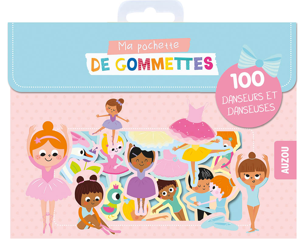 Ma pochette de 100 gommettes - Danseurs et danseuses