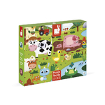 JANOD - Puzzle tactile - les animaux de la ferme (10)