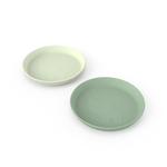 DONE BY DEER - Lot de 2 assiettes Kiddish - Elphee vert (5)