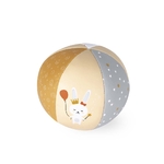 KALOO-Mon ballon chou-Lapin-Bleu-Jaune-Blanc (1)