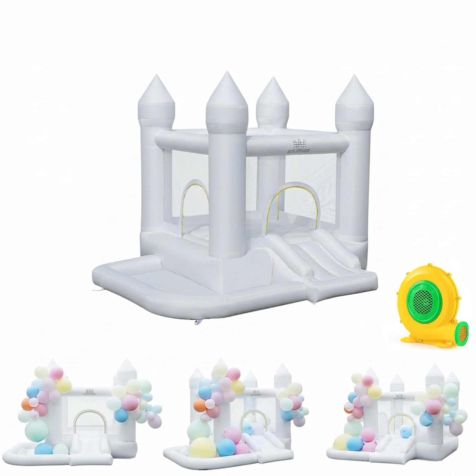 Château Gonflable GOPLUS avec Fosse à Balles et Ballons