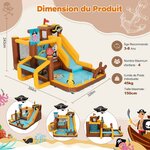 Château Gonflable UEV 8 en 1 avec Piscine 2