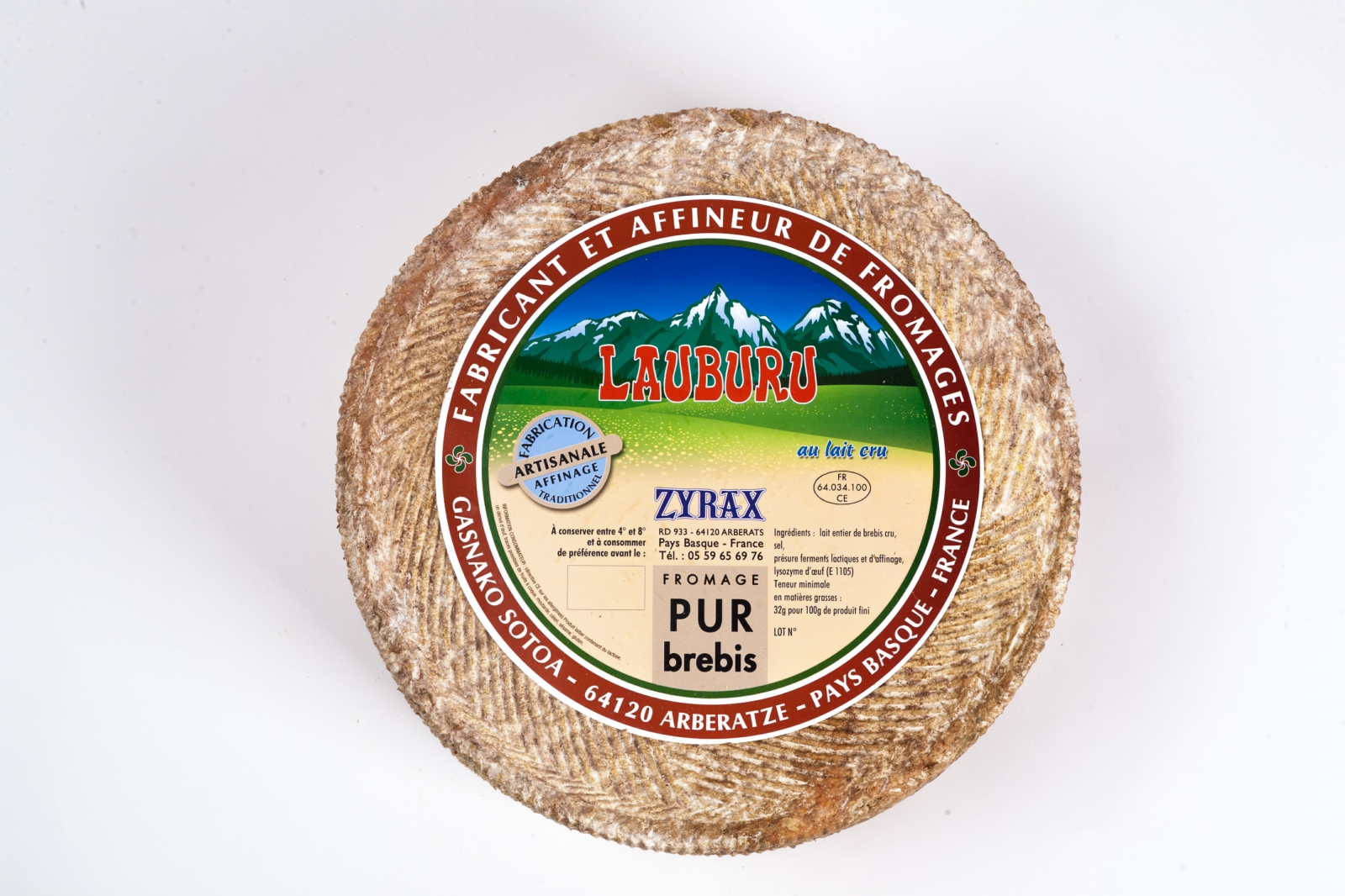 Brebis au Lait cru-zyrax fromage-www.luxfood-shop.fr