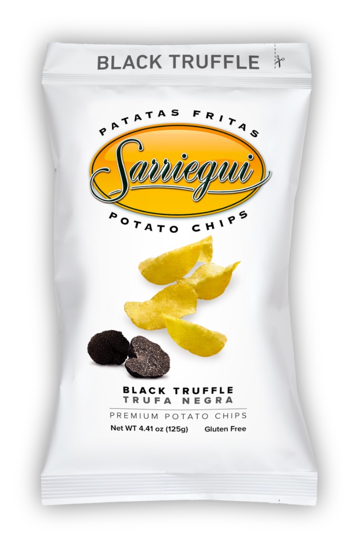 Chips de pomme de terre Premium Saveur Truffe Noire Sarriegui-www.luxfood-shop.fr