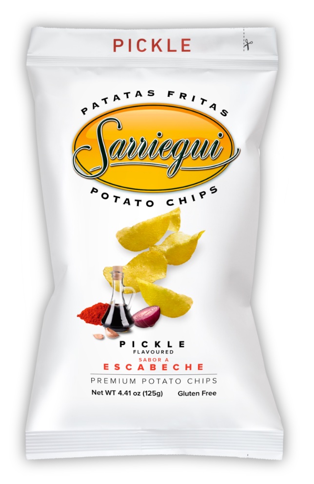 Chips de pomme de terre Premium Saveur vinaigre Sarriegui