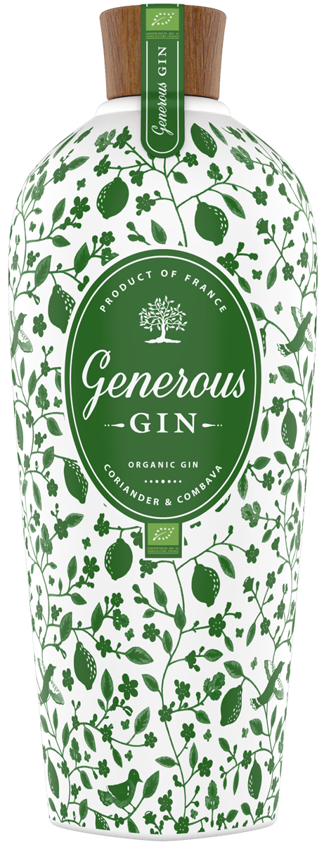Generous Gin Bio 70 cl www.luxfood-shop
