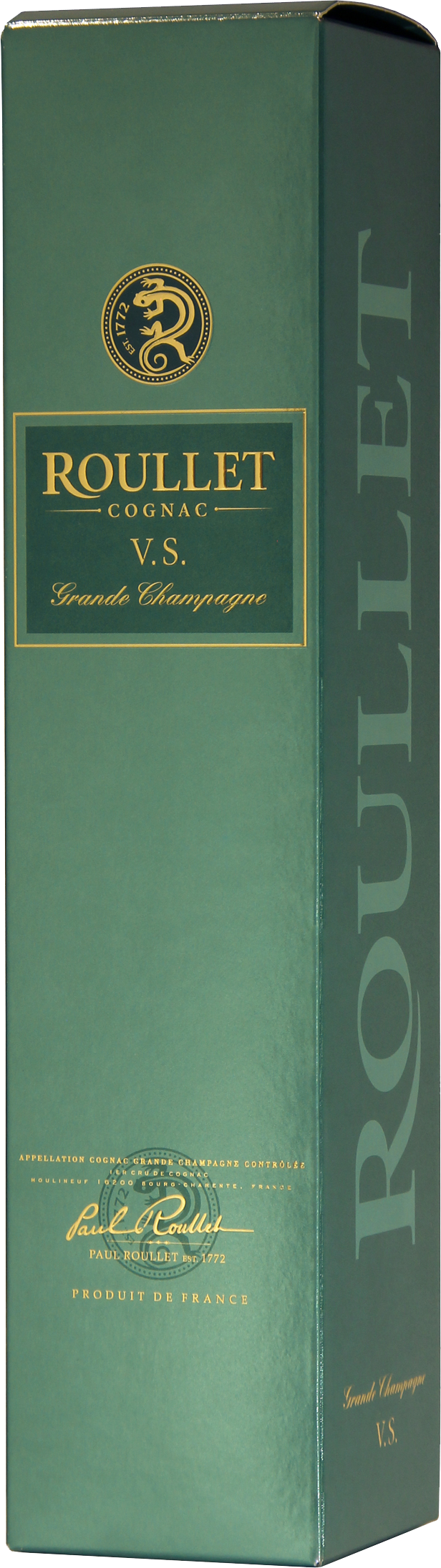 Roullet Cognac VS Grande champagne avec étui www.luxfood-shop.fr